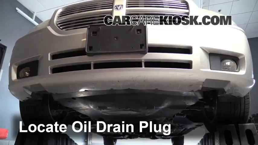 2006 Dodge Magnum RT 5.7L V8 Aceite Cambiar aceite y filtro de aceite